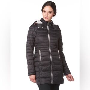 Point Zero Knee-Length Lightweight Packable Winter Jacket